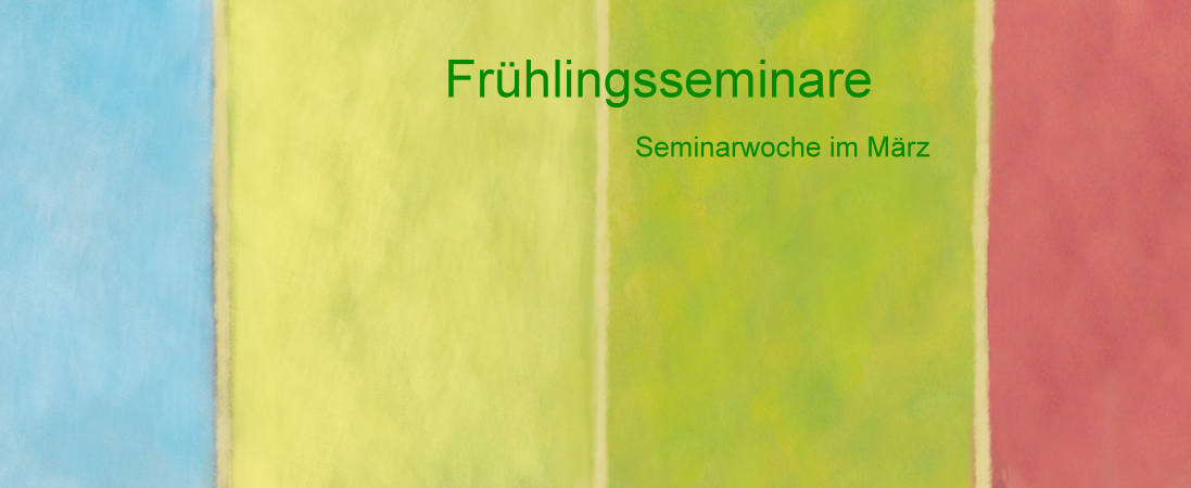 Frühlingsseminare bei RobinKruso