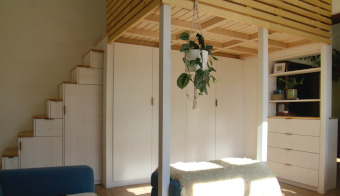 Wandschrank, Begehbarer Kleiderschrank, Stauraum schaffen, Nischenmöbel
