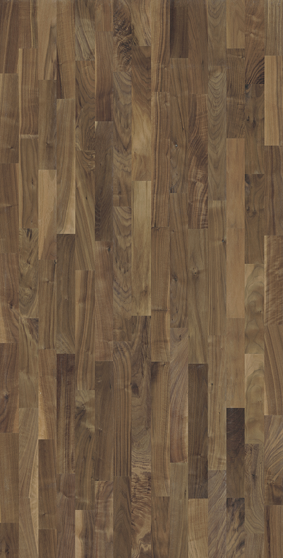 Muster Fertigparkett Nussbaum