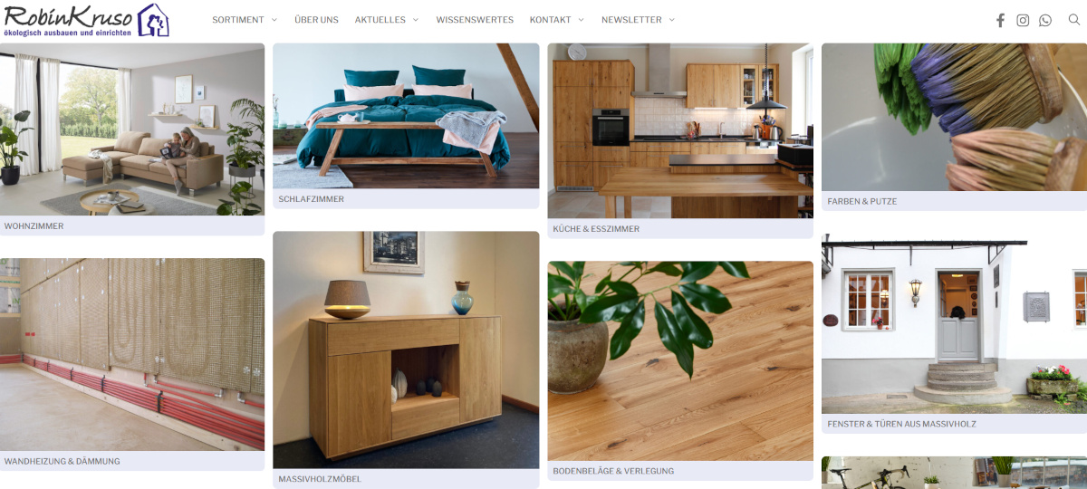RobinKruso: unsere neue Webseite